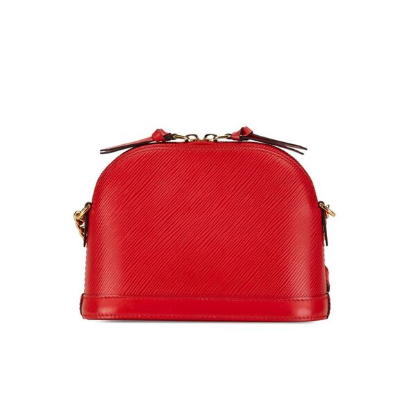 Pre Loved Louis Vuitton Mini Pochette Accessoires Epi Leather Red Women - Picture 3 of 8